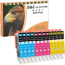 D&C 12 x 551XL spausdintuvo kasetės, suderinamos su 