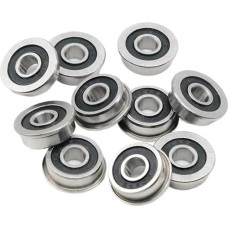 F605-2RS Lager 5x14x5mm (10 Stück) ABEC-7 Miniatur-Flanschkugellager F605RS F605 RS