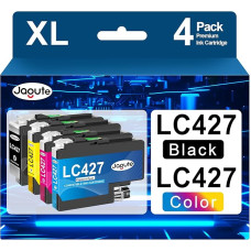 LC427 spausdintuvo kasetės, suderinamos su Brother LC427 LC 427 rašalo kasetės, skirtos Brother MFC-J5955DW kasečių rinkinys LC427 MFC-J6955DW MFC-J6955DW MFC-J6957DW MFC-J6959DW HL-J6010DW (4 vnt.)