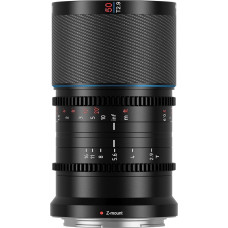 SIRUI Saturn 50mm T2.9 1.6X pilno kadro anglies pluošto anamorfinis objektyvas, kinematografinis objektyvas, sveriantis mažiau nei 500 g (mėlynos šviesos, Z laikiklis)