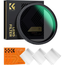 K&F Concept ND2-ND32 neutralaus tankio filtras