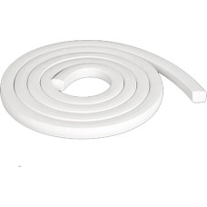 Dichtungsstreifen 1/5M Silikonschaum-Schwammstangen-Dichtungsstreifen, quadratisch, 3 x 3 mm, 5 x 5 mm, 6 x 6 mm, 8 x 8 mm, 10 x 10 mm, 12 x 12 mm, 5 x 15 mm, 20 x 20 mm, 20 x 25 mm(20Mm*20Mm*1M)