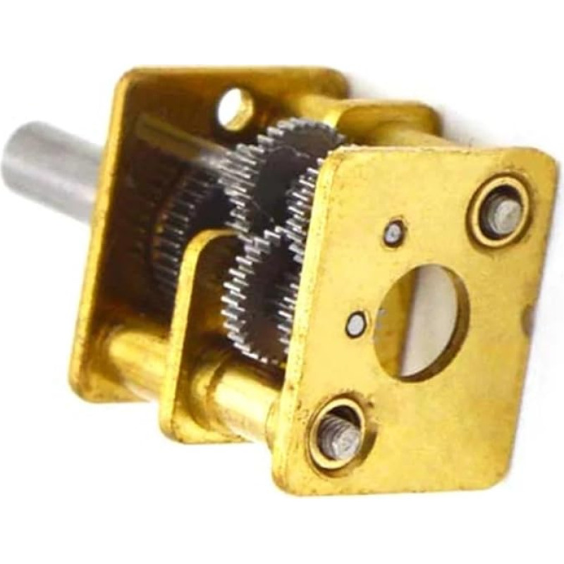 GA12 12 mm-Getriebe, Metallgetriebe, Untersetzungsgetriebe for N20 DC Gear, elektronisches Anlassergetriebe, Untersetzungsverhältnis 1:1000