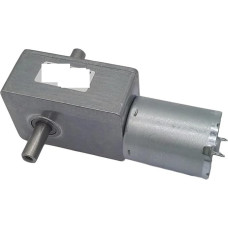 12 V DC Schneckengetriebe Doppelwelle elektronisch 24 V DC Umkehruntersetzung Selbsthemmend JGY370 Paket D 12 V 90 U/min