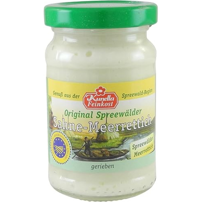 Original Spreewälder Cream Horseradish in a Jar (100 g)