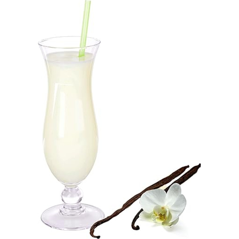 Vaniliniai išrūgų milteliai 1 kg Luxofit praturtintas L-karnitinu Baltymų sveikatingumo gėrimas be aspartamo