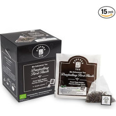 Ekologiška Darjeeling First Flush 15 x 3 g, atskirai supakuota, 