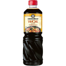 Kikkoman - Teriyaki Wok Sauce - For Cooking, Dipping or Glazing - No Dyes and Flavour Enhancers - Vegan and Lactose Free - Pack of 1 (1 x 975 ml)
