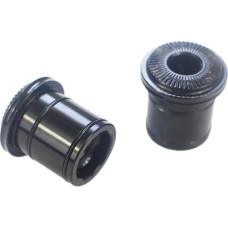 Legierung Seitenkappen 9mm Steckachse 4 IN 1 D881SB D991SB Vorderradnabe Links & rechts schwarz Fahrrad Konverter Adapter EIN Paar