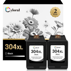 Atnaujinta rašalo kasetė HP 304 XL, skirta 