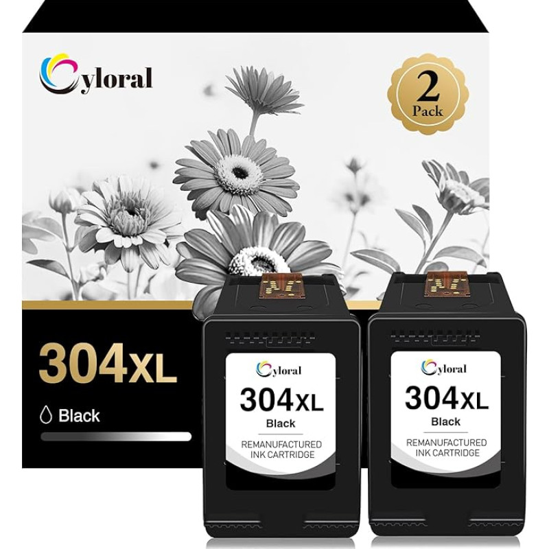 Atnaujinta rašalo kasetė HP 304 XL, skirta 