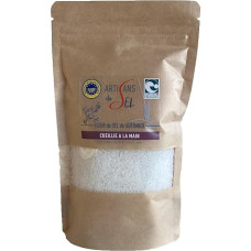 Celtic Guérande Fleur de Sel 200g - papildoma pakuotė Natūrali rankomis surinkta jūros druska IGP Kraftpopieriaus pakuotė