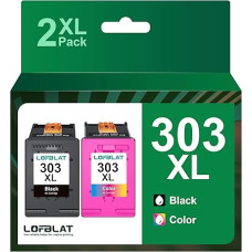 LOFBLAT 303 303XL daugiapakopės spausdintuvo kasetės, suderinamos su HP 303 spausdintuvo kasetėmis, skirtomis 