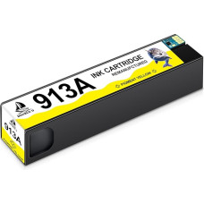 DOUBLE D 913A Yellow for HP 913A Compatible with HP PageWide Pro 377dw 377dn Pro 477dw 477dn Pro 377dw 377dn Pro 352dn 452dn MFP 477dw MF 552dw 577dw MFP 577z MFP P55250dw