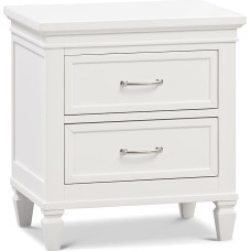 NAMESAKE Darlington Bedside Table for Nursery Warm White