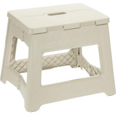 sourcing map Sulankstomas laiptelis suaugusiems, 130lb talpa, neslystantis laiptelis su rankena, sulankstomas pėdkelnis, baltas, mažas laiptelis vonios kambariui, miegamajam, virtuvei