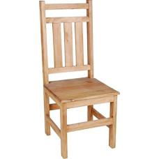 Mexico Baldai Valgomojo kėdė 44 x 105 x 44 cm Kaimo namų stiliaus pušies masyvo medaus mediena