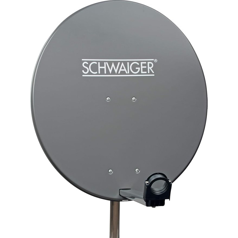 SCHWAIGER 166 Palydovinė antenų sistema Offset Antenna LNB Support Arm Mast Mount Palydovinė antenų sistema Palydovinė antenų sistema Plienas 75 x 85 cm
