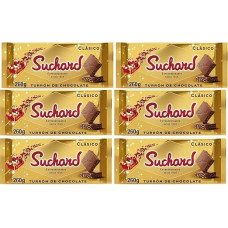 Suchard Turron Šokoladas, 6 vnt.