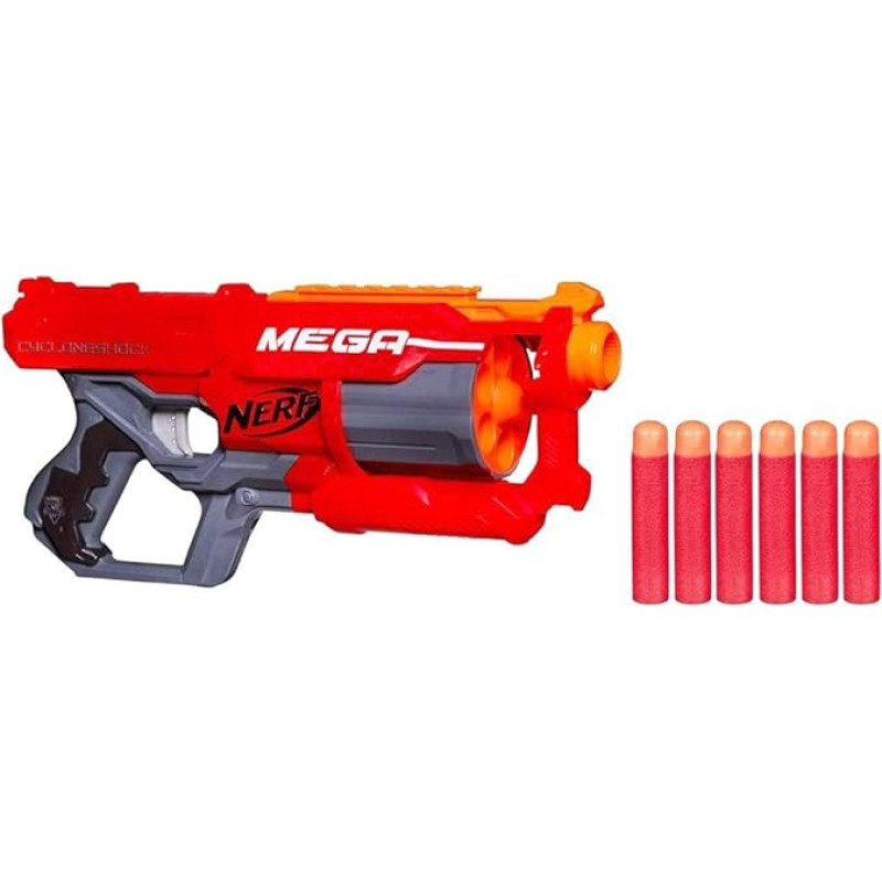 NERF Hasbro A9353EU4 - N-Strike Elite MEGA Cyclone Shock, Spielzeugblaster