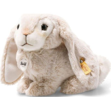 Steiff Kuscheltier Lauscher Hase, Süßes Stofftier mit Kunststoffaugen, Kinder, Jungen & Mädchen, Plüschtier 24 cm, Beige, 080876