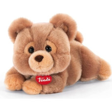 Trudi Klassik 25631 Plüschtier Teddybär Teo 19 x 16 x 23 cm, Größe S, hochwertiges Stofftier mit weichen Materialien, Plüschfigur mit realistischen Details, waschbar, Kuscheltier für Kinder, Braun