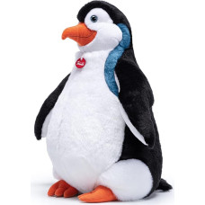 Trudi Penguin Pino North Pole Penguin, Christmas and Birthday Plush Gift, 45 x 58 x 32 cm, Size XXL, Water Animals, Model 26568