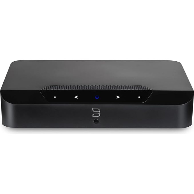 Bluesound Powernode Edge Compact Wireless High Resolution Multiroom Music Streamer - Black