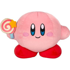 Club Mocchi Mocchi - Kirby Plush - Kirby with Invincible Candy Plushie - Squishy Kirby Toys - Kirby Figure Collectible Figure - Soft Plush Toy and Kirby Room Decoration - 38 cm