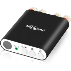 Mini Bluetooth 5.0 DSP Digital Amplifier Stereo Integrated Power Amplifier 200 W Amplifier (Nobsound TA-21)