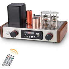 Class A HiFi Tube Preamp, Bluetooth Receiver, Stereo Audio Preamp Preamp, USB Player