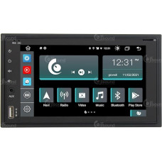 Universal Car Radio 2DIN Android GPS Bluetooth WiFi Dab USB Full HD Touchscreen Display 6.2 Inch Easyconnect Easyconnect 8-Core Processor Voice Commands