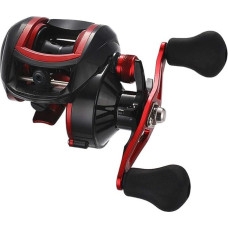 Wassertropfenrad, Hochgeschwindwindigkeitsverhältnis, 19 Lager, superglatte Metalldrahtschale, Neue Unterrad-Floß-Angelrolle (Spalva: Rechtshänder)