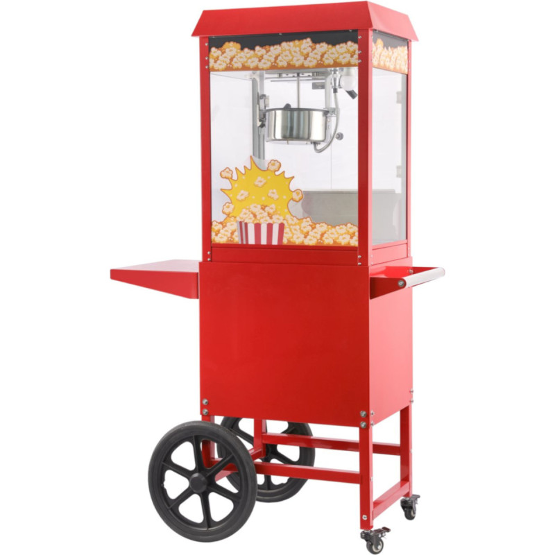 Hendi Mobilus popkornų aparatas su vežimėliu 1155 W