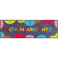 Salonloewe Schuhparkplatz Umbrella Doormat 30 x 100 cm Shoe Parking Space Entrance Mat Floor Mat Colourful Washable