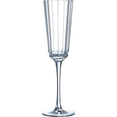 Cristal d'Arques - Macassar Collection - Fleita 17 cl, blizgi ir labai atspari, 6 vnt. - sustiprinta pakuotė, tinkama pardavimui internetu