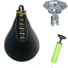 12 V greito greičio rutuliukas su aukštos kokybės natūralios odos sąnariu, juodas