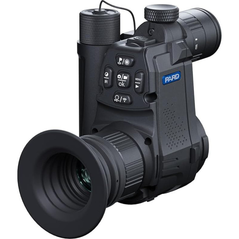 PARD Nachtsicht Monokular, Nachtsichtbrille mit 850nm/940 IR, Bildaufzeichnung und Videowiedergabe,NV007SP2 / NV007SP2 LRF 4K