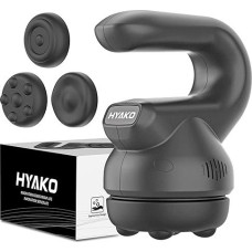 HYAKO F2 Rotation Vibration Massager - Hand Massager with Massage Gun Technology - Deep Tissue Massager for Neck, Shoulder, Waist, Abdomen, Buttocks, Legs, Work & Everyday Gifts