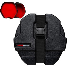 Gator Cases Grooves GPC0808 Roto Tom Case 8 x 8 colių Heavy Duty Durable Weather-Resistant Black