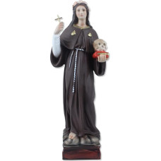 Proposte Religiose Saint Rosalia statulėlė Aukštis 30 cm Rankomis tapyta