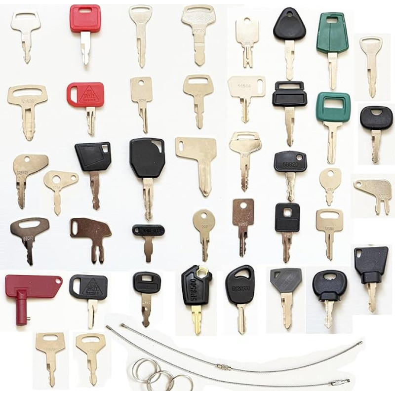 42 užvedimo rakto atsarginės dalys Rakto užvedimo raktas suderinamas su 