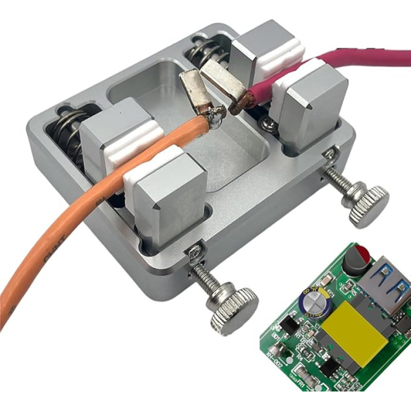Draht Lötklemme Für Elektronik Und Metallarbeiten,Verstellbarer Spannständer | Löt- Und Schweißklemme Mit Hitzebeständiger Backe | Für Leiterplatten Montage Reparatur