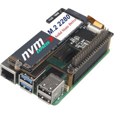 ZDE ZP511 PCIe to M.2 Key M NVMe HAT SSD Shield Hard Drive Adapter Board Pip PCIe Periferinė plokštė, skirta Raspberry Pi 5 Parama M.2 SSD 2230 2242 2280