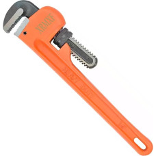 Vamzdžių veržliaraktis 14 colių viengubas vamzdžių veržliaraktis, tiesus viengubas vamzdžių veržliaraktis, maks. žandikaulio plotis 60 mm, nuotekų arba šildymo vamzdžių remontui