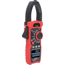 Fafeicy CLAMP METER 6000 skaitmenų skaitmeninis multimetras su dideliu LCD ekranu ir NCV testeriu Aukšto tikslumo AC DC matavimai elektrikams