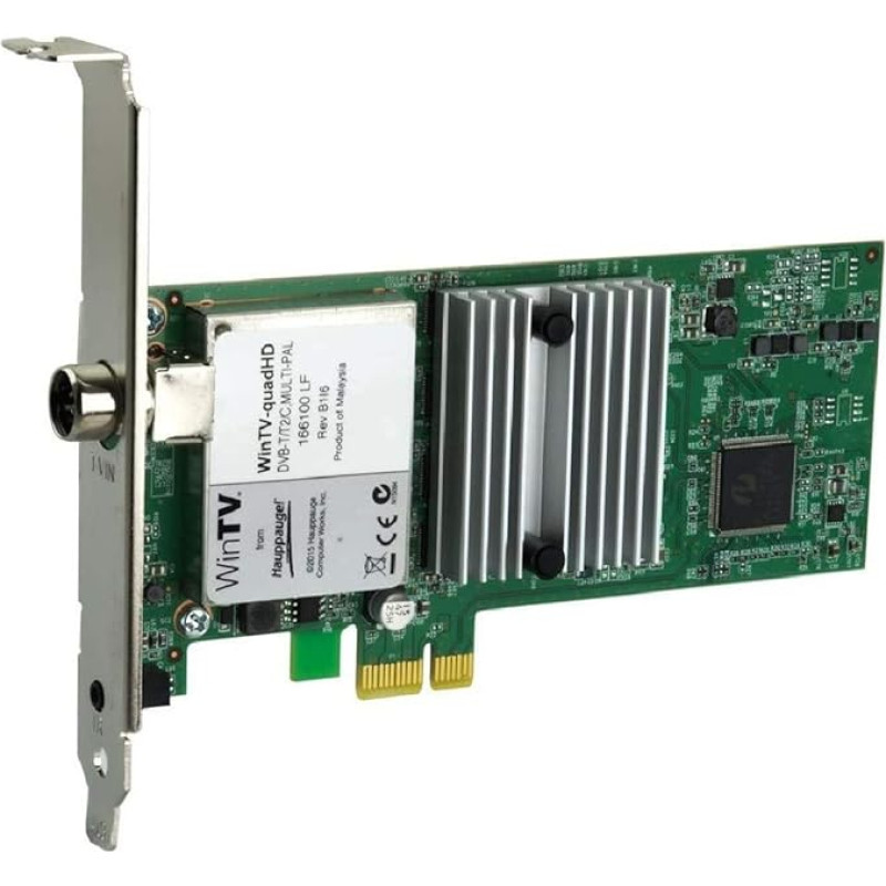 HAUPPAUGE 3875199 WinTV-quadHD PCIe TV imtuvas - žalias