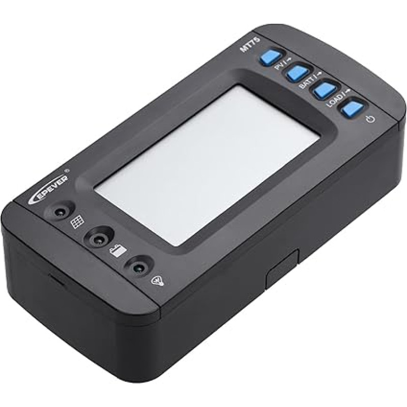 EPEVER MT75 Display / Remote Control for EPEVER Charge Controller and Inverter, Suitable for Real-time Display and Monitoring of Charge Controller and Inverter
