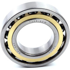 Schrägkugellager 7209 ACM 45x85x19mm, DIN 628, zweireihig, Reibungsarm, abgedichtetes Lager für radiale & axiale Belastungen, Ideal für Industrie- & Automobilanwendungen