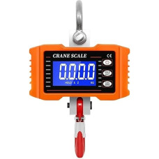 LCD-Digitalwaage, Kranwaage, industrielle elektronische Waage, robustes, hakenhängendes Wiegewerkzeug Mehrere Funktionen(2000kg)